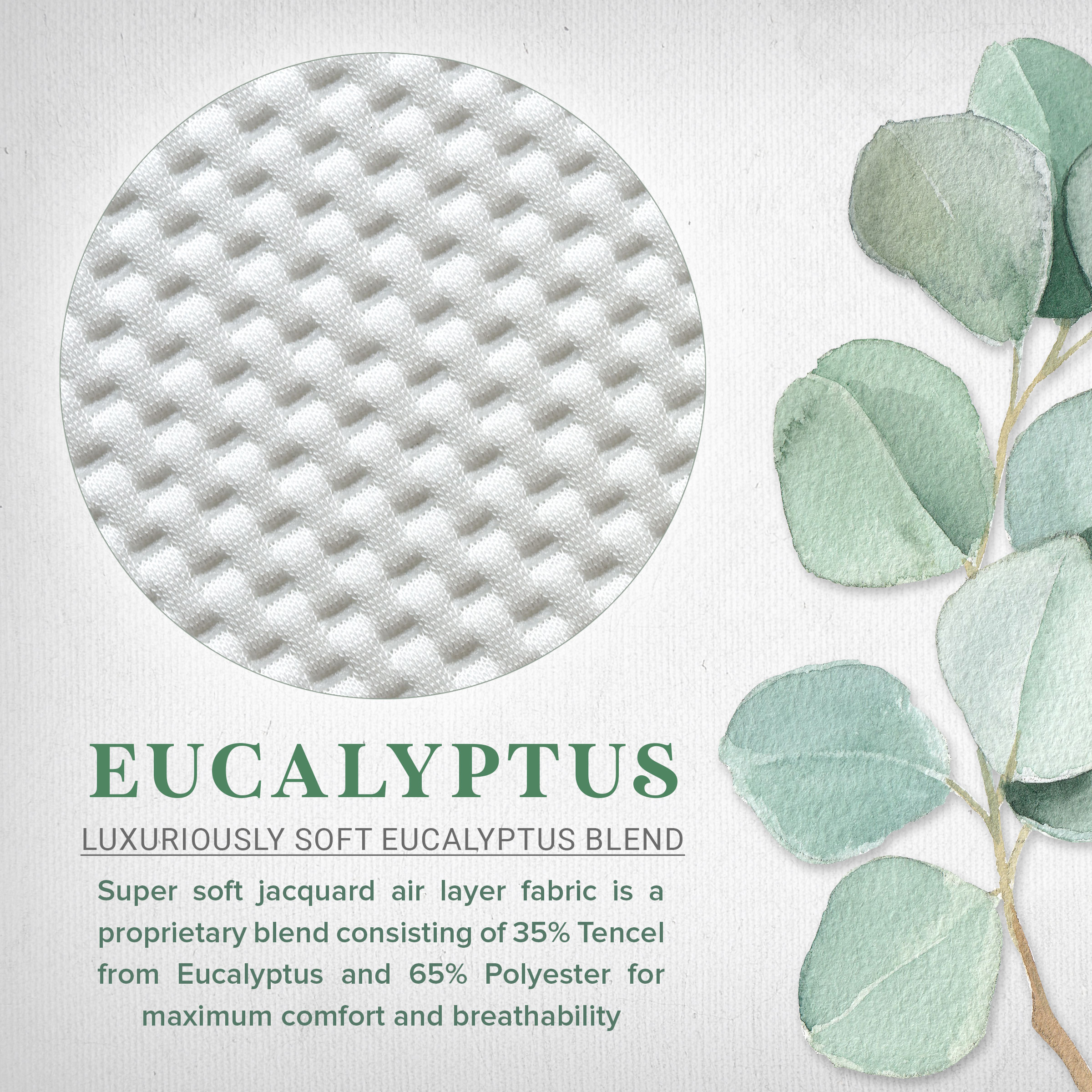 STYLINEN Tencel Eucalyptus Waterproof Mattress Protectors
